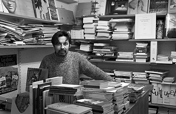 Librairie Le Cheval dans l'arbre, Céret – Jean-Luc Pelissou © Sylvie Goussopoulos