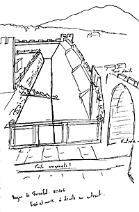 bagne de Tarrafal, croquis 1