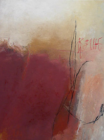 Série rouge 2, tableau de Martine Trouïs