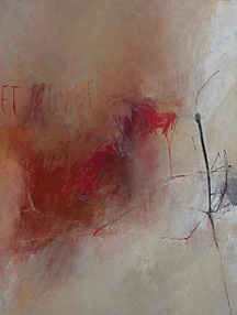 Série rouge 3, tableau de Martine Trouïs