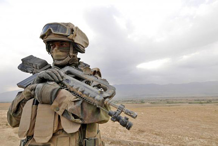 soldat en Afghanistan