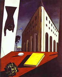 Torino Printanière, Georgio de Chirico, 1914