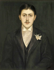 portrait  de Marcel Proust par Jacques-Émile Blanche