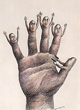 Dessin de Roland Topor