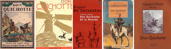 Don Quichotte (couvertures)