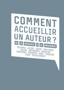 Commentaccueillirunauteur2012_couv