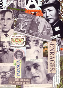 Sixties railleurs, collage de Léon Cobra